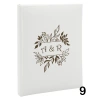 Album ślubny, wsuwany, 50 zdjęć 15x21, personalizowany, 12 wzorów